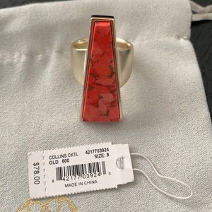 Kendra Scott Collins ring size 8